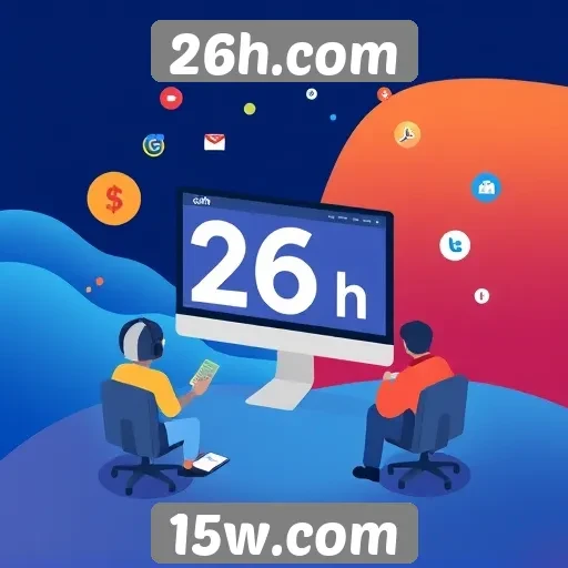 Navegabilidade e design do site 26h.com